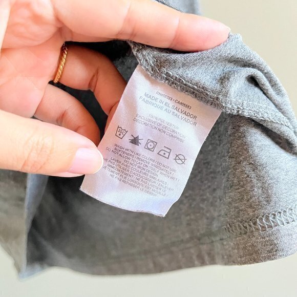 NIKE DRI-FIT THE NIKE TEE SHIRT TOP LONG SLEEVE MENS SIZE L GRAY "28" CREWNECK - Picture 3 of 5